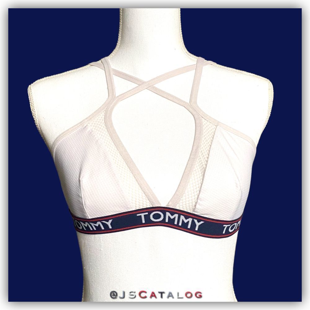 Tommy Hilfiger White Bralette - EUC - Size S/P - Picture 3 of 5